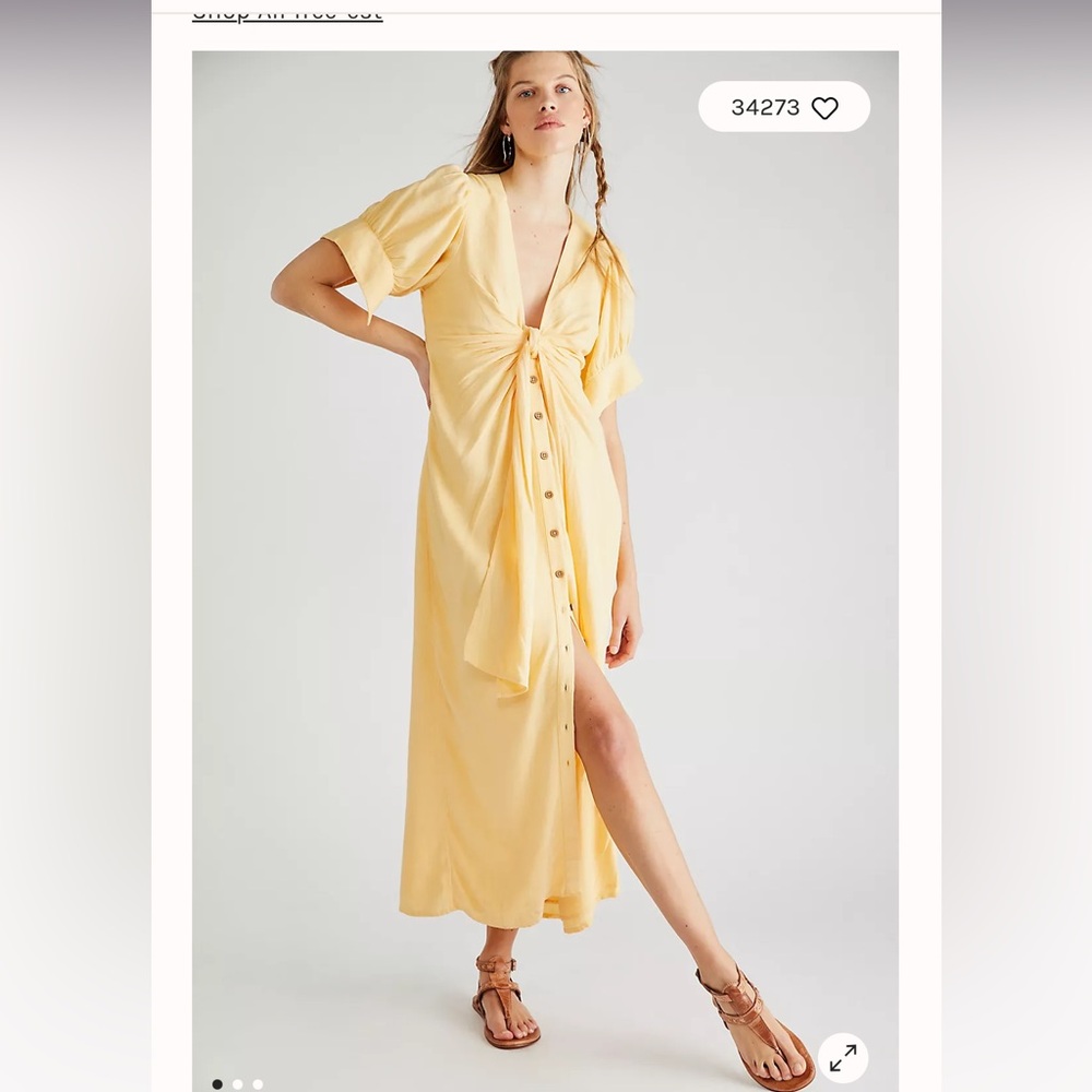 NWT Free People vintage summer dress. Size XS.